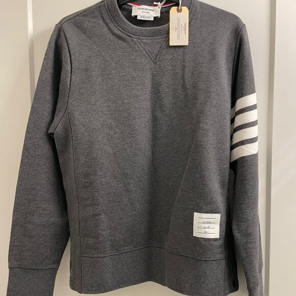 NWT Thom Browne New York Classic Sweatshirt Size 2 - Picture 1 of 6